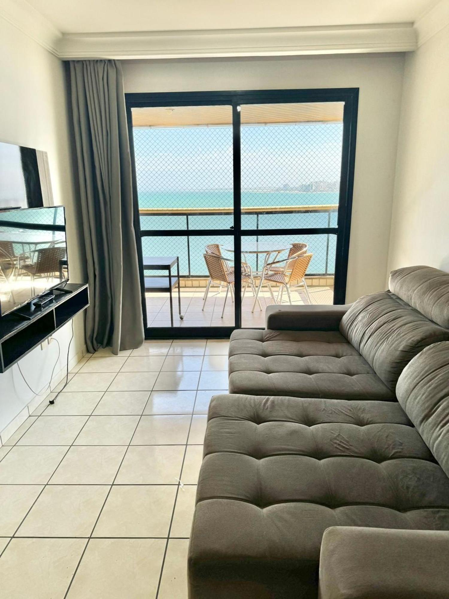Praia Do Morro - Apt. Canto Nobre, Frente Total Para O Mar, 4 Quartos 1 Vaga De Garagem, 2 Banheiros Guarapari Eksteriør billede